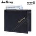 Men's Short Wallet Baellerry Retro Multi-card Open Wallet RFID Simple Wallet_viptrois.com