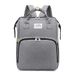 Mommy Bag New Portable Folding Bed Mother And Baby Backpack Large Capacity Multifunctional Backpack Mommy Bag_viptrois.com
