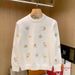 Pure Elk Slim Fit Embroidered European And American Brand Top Autumn Winter Christmas Sweater Men's Trendy Personality Round_viptrois.com
