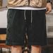 Men’s Clothing Heavyweight Work Shorts Men Summer Ins Trend Retro Corduroy Trendy Men's Casual Shorts_viptrois.com
