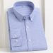 Men's 100% Cotton Oxford Shirt, Long Sleeve Casual Plaid Shirt, Relaxed Fit Button Down Shirt For Men, Big & Tall Sizes Available_viptrois.com