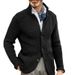 Loom Cross-Border Europe D Americ Men's Jacket Slim Fit Suit Std Collar Knitted Sweater 2025 Autumn Winter New_viptrois.com