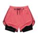 Men's Clothing Sports Pants Casual Three Quarter Pants Versatile Breathable Men And Women's Same Style Ice Silk Shorts_viptrois.com