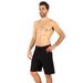 Men's Pure Black and White Sports Fitness Bodybuilding Competition Shorts Men's Quick Dry Four-Sided Elastic Surf Pants _viptrois.com