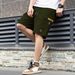 Men's Casual Shorts Loose Fit Five Point Pants Straight Leg Cargo Style Trendy Bottoms_viptrois.com
