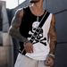 2025 Men's Sleeveless Vest, Summer Loose-fitting Sports Fitness Men's Summer Sleeveless Clothing_viptrois.com