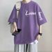 2025 Pure Cotton Large-size Loose Fashion Brand Short-sleeved T-shirt For Men, Summer Half-sleeved, Versatile And Slim-fitting Clothes_viptrois.com