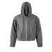 Unisex Oversized Hoodie With Heavyweight Metal Design - Trendy Pullover & Zip-Up Streetwear For Men And Women_viptrois.com