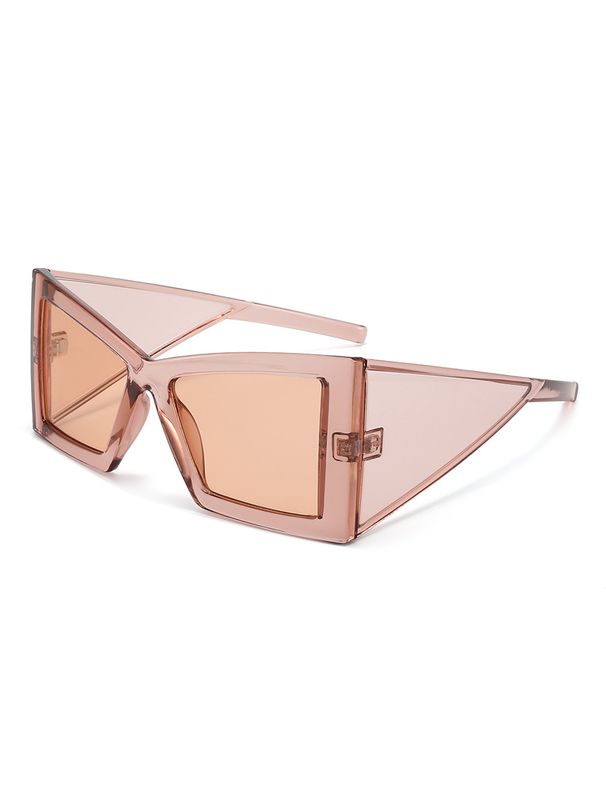 Special Shaped Large Frame Sunglasses For Women Personality Trend Sunglasses For Women Cross Border Wholesale SunglassesT1370_viptrois.com