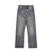 Men's Clothing Street Washed Distressed Flared Straight Jeans Trendy Wide Leg Loose Versatile Casual Trousers_viptrois.com