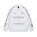 Mottled Letter Print Half-Zip Turn-Down Sweatshirt American High Street Sports Loose Polo Collar Top Spring Autumn Men's_viptrois.com