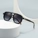 Men's Sunglasses Trend Street Photography Retro Literary Sunglasses Modern Charm INS Wind-proof Blue Light Sunglasses 6090_viptrois.com