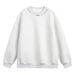 Pulse 380g Heavyweight Crew Neck Sweatshirt For Men, Autumn New Color-Block Rainbow Letter Embroidery Oversized Texture_viptrois.com