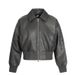 2026 Autumn New Oversized Wide Flight With Turn-down Collar PU Leather Motorcycle Jacket Old Money Style Cool Short Trendy_viptrois.com