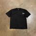 Heavyweight Pure Cotton Oversized T-Shirt Short Sleeved Print On Left Chest For Couples Trendy Men And Women_viptrois.com