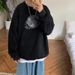 Autumn And Winter Niche Hoodless Sweatshirt New Men's Winter Jacket Crew Neck Top Clothes_viptrois.com
