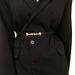Black Mirror Small Decoration Suit Dress No-Punch Adjustable Pearl Pull Belt For Women_viptrois.com