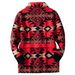 Men's Clothing, European And American Men's Autumn And Winter Medium And Long Sweaters, Retro Jacquard Lace-up Cardigan Jacket For Men_viptrois.com