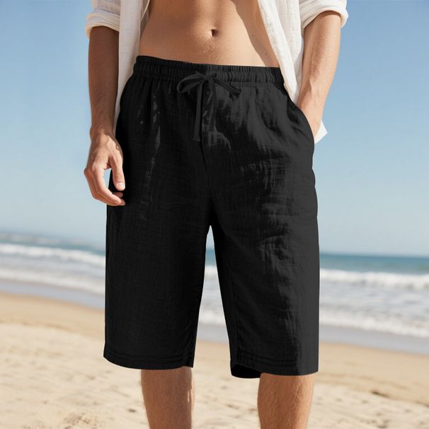 men's color blocked sweatpants shorts summer trendy straight leg loose fitting f point athletic pants_viptrois.com