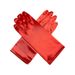 Unisex Bridal short four way stretch shiny satin dress gloves suitable for ladies to attend dinner dances/church/weddings_viptrois.com