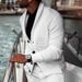 Men's Clothing 2024 New Solid Color Fashion Casual Slim Knitted Cardigan Sweater Men_viptrois.com