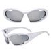 Men's Sunglasses Millennium Y2K Sunglasses Futuristic Men's And Women's Same Style Wrap Around Uv400 Anti Ultraviolet Sunglasses_viptrois.com