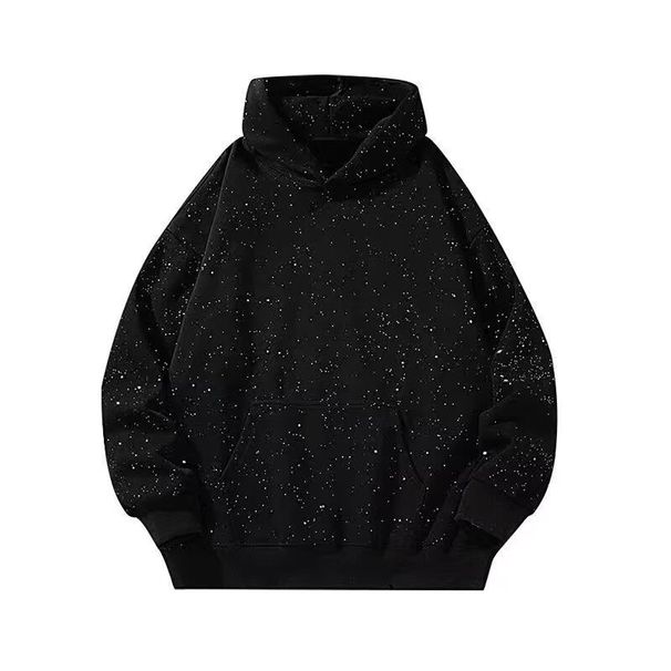 Starry Sky Hoodies Men's And Women's New Loose Top Trendy Brand Shining Hoodie_viptrois.com