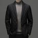 New Winter Suits, Down Jackets, Men's Lapel Thickened Warm Jackets And Fashionable Cotton-padded Clothes_viptrois.com