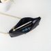 Women's Crossbody Clutch Bag - Stylish Striped Chain Shoulder Bag 2-in-1 Convertible Handbag For Casual & Evening Use_viptrois.com