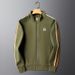 Men's Clothing Light Luxury Apricot Casual Sports Suit Men's Slim Fit Couple Wear Two Piece Suit Autumn Men And Women Same Style Jacket Sweatpants_viptrois.com