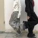 Men's Clothing Street Fashion Niche Print Versatile Casual Men And Women Drawstring Loose Sweatpants_viptrois.com