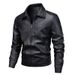 Men's Clothing New Leather Jacket For Men Spring Men Slim Lapel Jacket Men's Tops Windproof Casual Jacket Men_viptrois.com