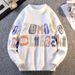 Pure Cross-Border Foreign Trade Knitted Sweater Men's Autumn Winter New Fashion Pullover Long Sleeve_viptrois.com