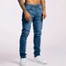 Men's Clothing Summer Skinny Jeans Street Hip Hop Slim Fit Trendy Versatile And Cool Denim Jeans_viptrois.com