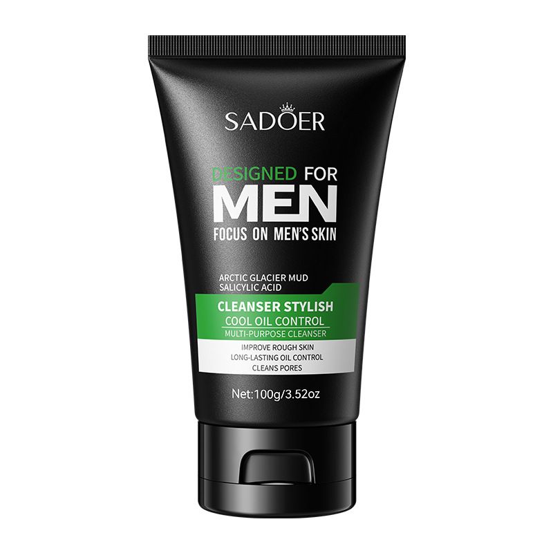 Men's Facial Cleanser 100g Cool Men's Cleansing Facial Cleanser_viptrois.com