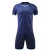Men's Clothing Team Uniforms Student Sports Short-sleeved Jerseys DIY Font Size New Football Uniforms Suits Boys And Children_viptrois.com