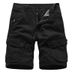 Men's Cropped Trousers Men's Beach Pants Shorts Men's Pure Cotton Work Shorts_viptrois.com