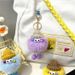 Bag Charm Celebrity Ugly Cute Little Coal Ball Keychain Cartoon Plush Doll Elf Bag Pendant Car Pendant Gift_viptrois.com
