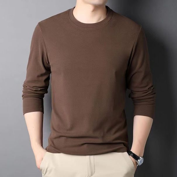 Men's Hoodie Round Neck Loose And Thick Hooded Top, Youth Long Sleeved Men's Jacket Versatile_viptrois.com