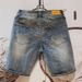 Men's Clothing Summer Trendy Men's Denim 5 Point Shorts Version Ins Style Fashion Straight Tube Ripped Shorts_viptrois.com