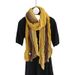 Twist Braid Wrinkled Simple Versatile Autumn Winter Floral Shawl Bali Silk Scarf For Women_viptrois.com