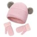 Kids' scarf, hat & glove sets Two sets of knitted hat and gloves for boys and girls are lovely and warm with velvet_viptrois.com
