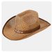 Internet celebrity Summer sun outdoor leisure travel cowboy breathable mat, straw hat_viptrois.com