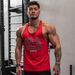 Men's Clothing Summer Vest Men's Printed Loose Sports Large Size Round Neck Top Trend_viptrois.com