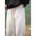 Men's Clothing Design Wide Leg Casual Pants Men's Spring New High Street Loose Versatile Drape Sweatpants_viptrois.com