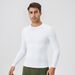 Men's Sports Fitness Wear Outdoor Training Tight Quick-drying T-shirt Top Breathable Running Fitness Long Sleeves_viptrois.com