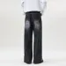 Jeans Men Wide Leg Long Pants Denim Pants Loose Casual Regular Straight Pants ONE Line Splice Button Bag Autumn Winter 2025_viptrois.com