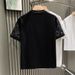 Men's Clothing Summer New Slim Round Neck Short Sleeved T Shirt Casual Hot Diamond Full Of Stars Half Sleeved Trendy Shirt_viptrois.com