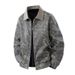 Autumn And Winter New Trendy Brand American Tooling Jacket Retro Short Leather Jacket High Street Men's Old Design Jacket_viptrois.com