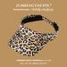 Unbeatable Quality Empty Top Hat With Leopard Print Outdoor Sun Protection, Suitable For Running And Golf_viptrois.com